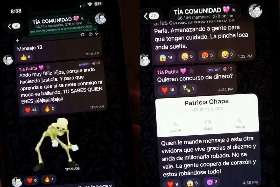 - Regio Politica Telegram De La Red De Extorsión De La Tía Paty