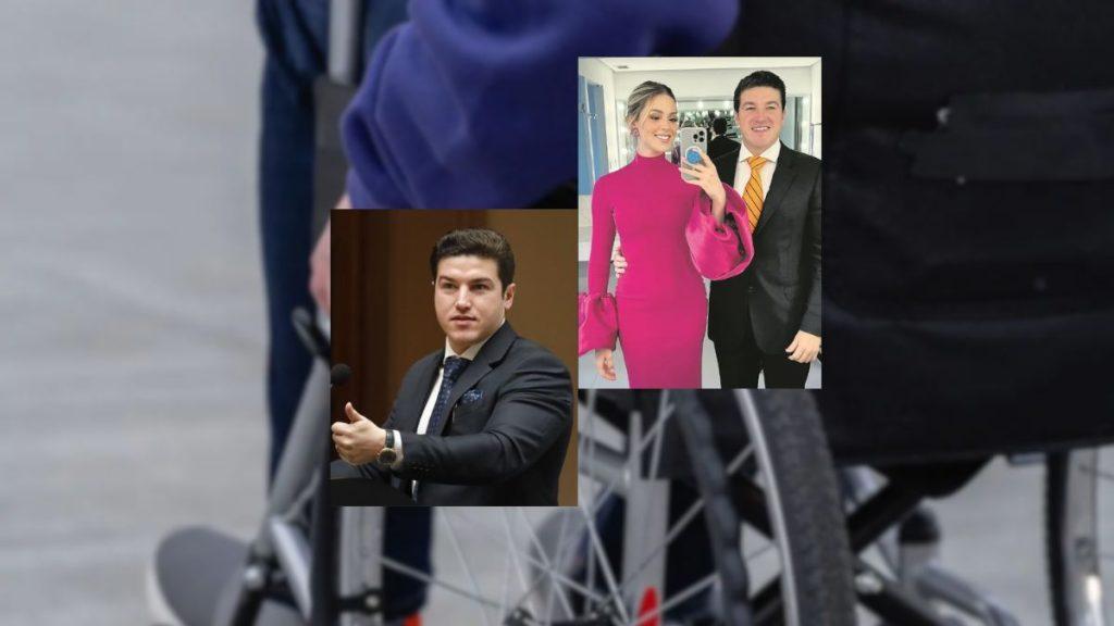 Samuel García Y Mariana Rodríguez. Apoyos a Personas Discapacitadas.  - Regio Politica