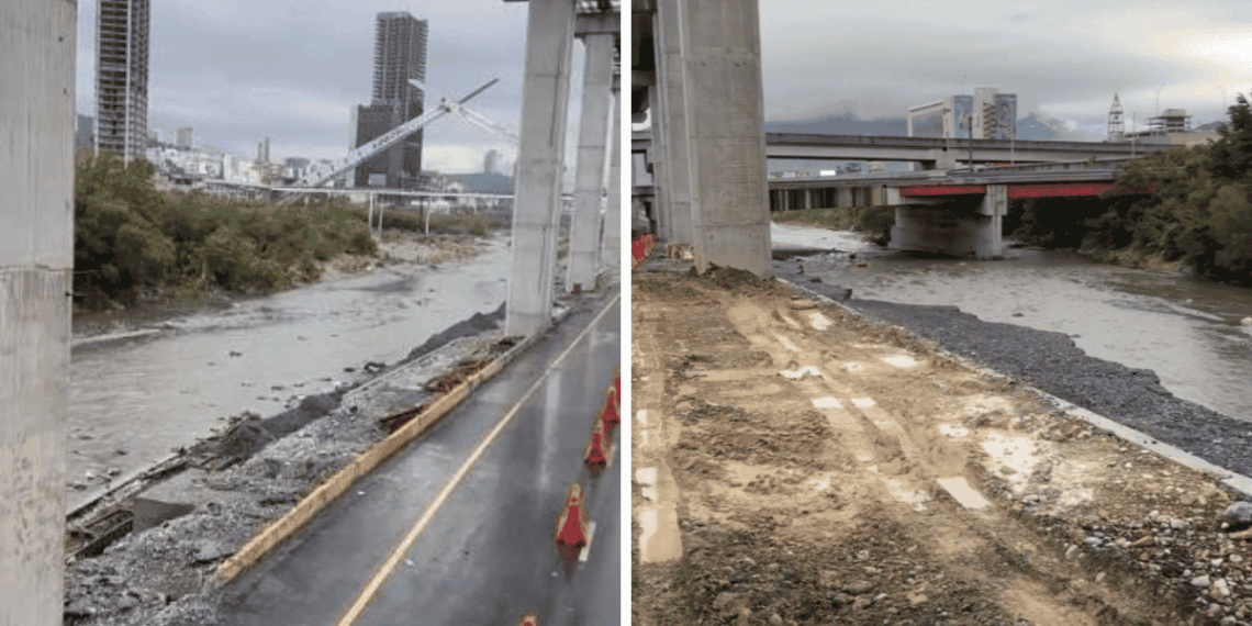 Río Santa Catarina Se Cae a Pedazos- Regio Política - Regio Politica